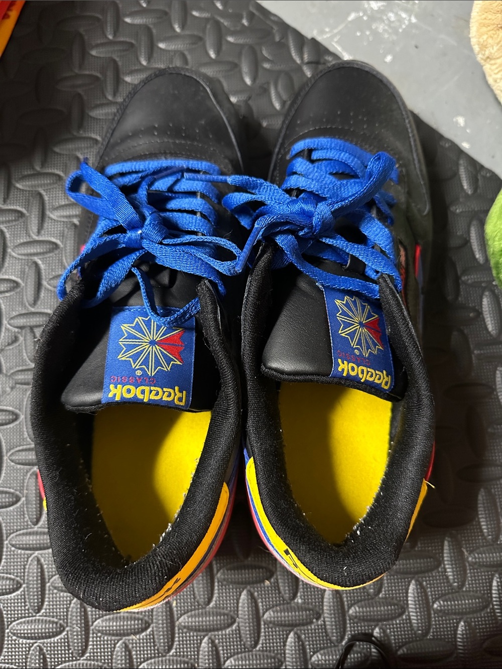 Reebok Classic Color Block Low Top Sneakers